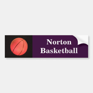Norton Basketball Bumper Sticker