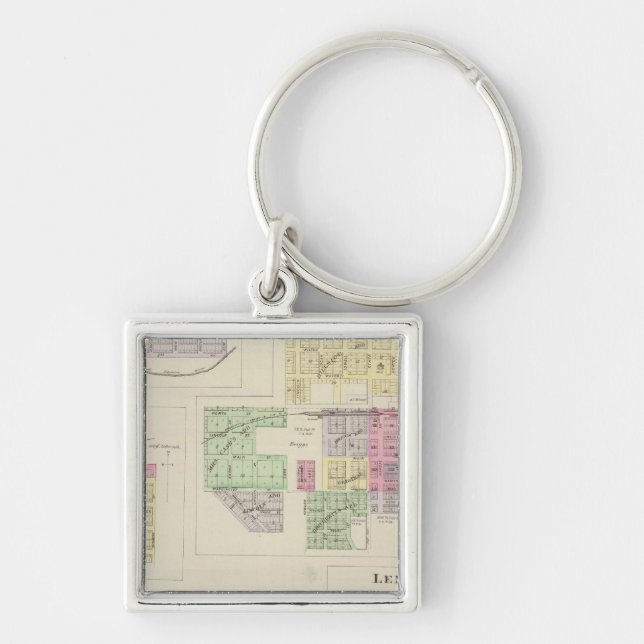 Norton, Lenora, Almena, Densmore, Almelo, Kansas Key Ring (Front)