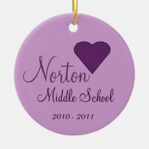 NORTON Middle School Ornament