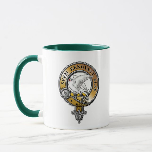 Norvel Crest Badge Mug (Left)