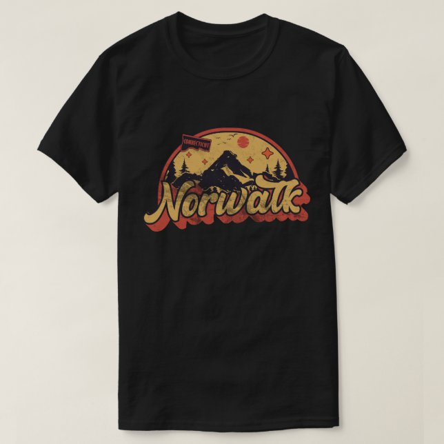 Norwalk, Connecticut T-Shirt (Design Front)
