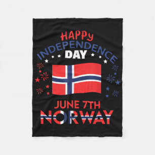 Norway 120th Independence Day Norwegian Pride Norw Fleece Blanket
