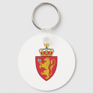 Norway 1905 Coat Of Arms Key Ring
