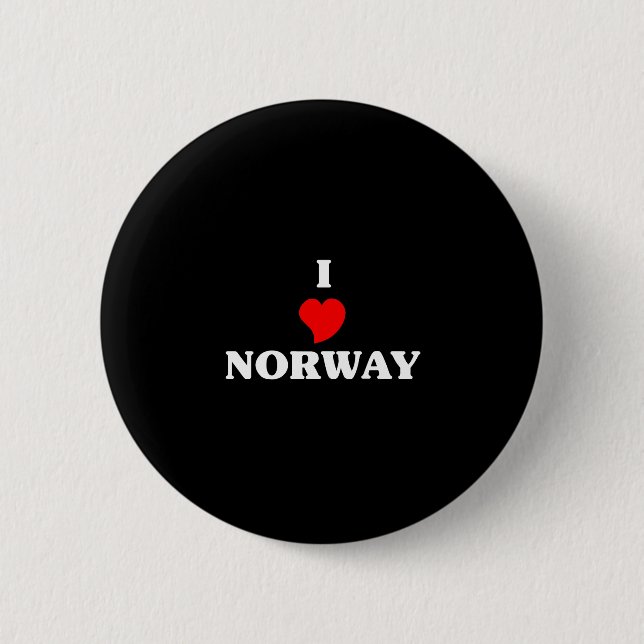 NORWAY 6 CM ROUND BADGE (Front)