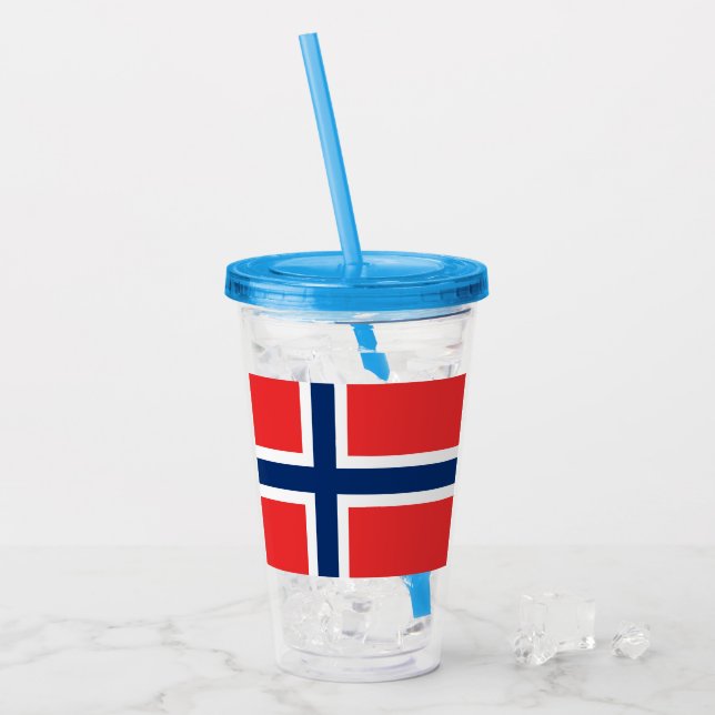 Norway Acrylic Tumbler (Front Ice)