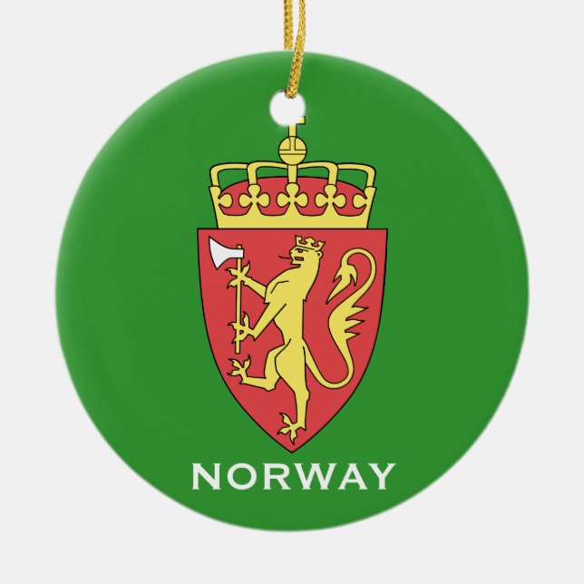 NORWAY* Christmas Ornament (Front)