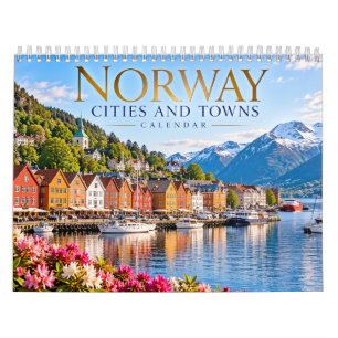 Norway Cities and Towns Calendar