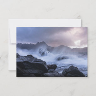Norway Coast Landscape Photo Card
