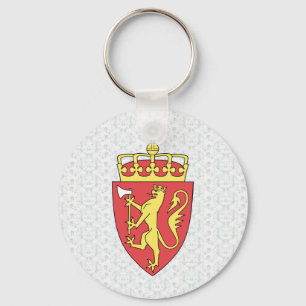 Norway Coat of Arms detail Key Ring