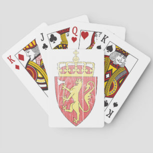 Norway Coat Of Arms Playing Cards