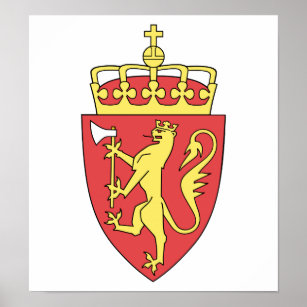 Norway Coat Of Arms Poster