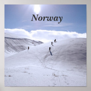 Norway Countryside Poster
