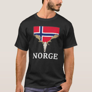Norway Elk Flag Expedition Oslo Holiday 1 T-Shirt
