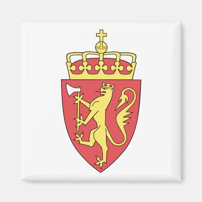 norway emblem magnet (Front)