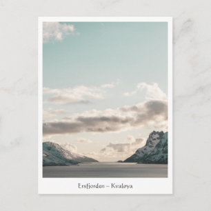 Norway Ersfjorden Postcard