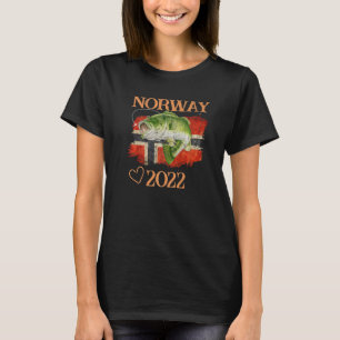 Norway Fishing 2022 Scandinavia Norway Norge Norwa T-Shirt