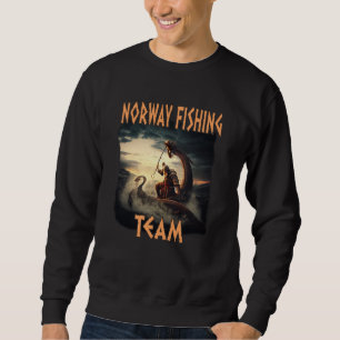Norway Fishing Team Scandinavia Norge Souvenir Nor Sweatshirt