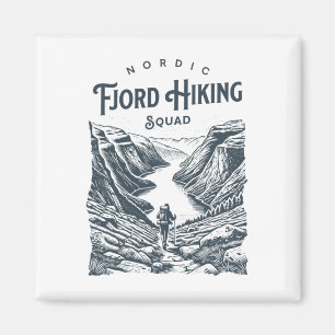 Norway Fjord Hiking Adventure Geiranger Outdoor Tr Magnet