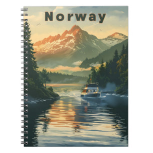 Norway Fjord Notebook