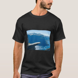 Norway Fjords Panorama View Travel T-Shirt
