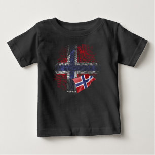 Norway flag baby T-Shirt