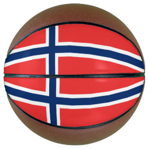 Norway Flag Basketball
