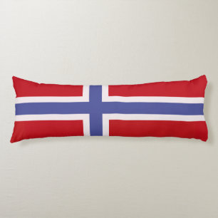 Norway flag body cushion