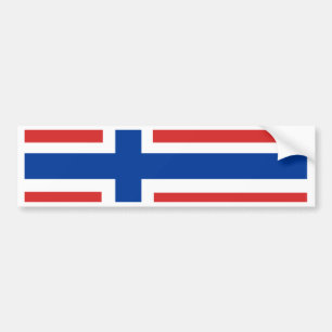 Norway Flag Bumper Sticker