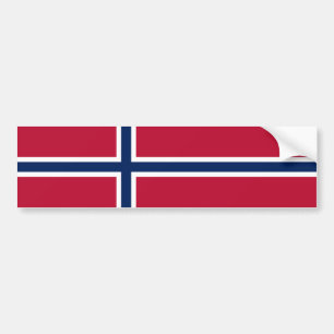 Norway Flag Bumper Sticker