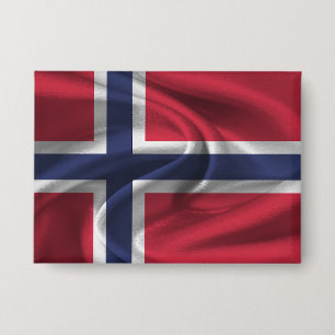 Norway Flag Button