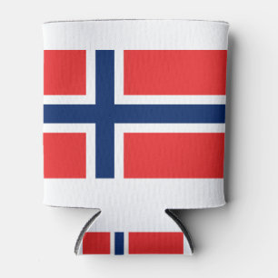 Norway Flag Can Cooler