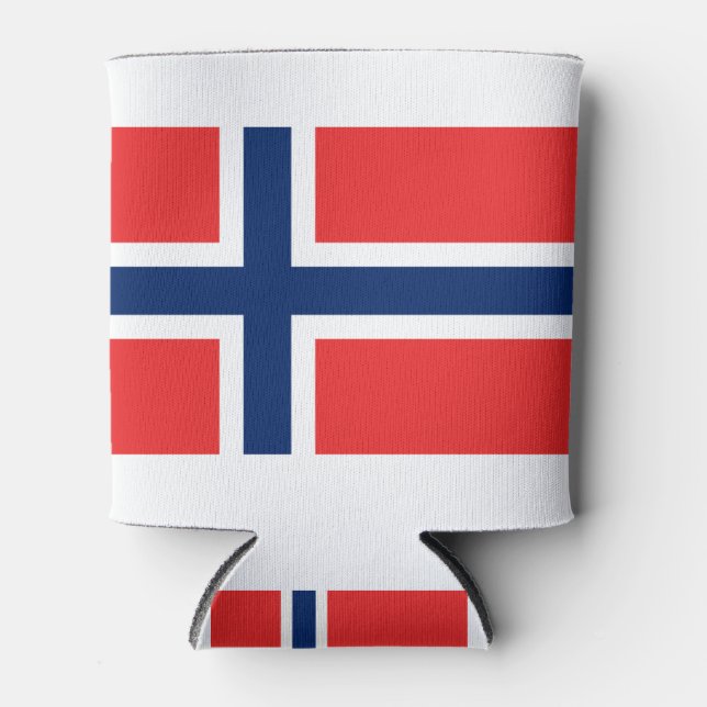 Norway Flag Can Cooler (Front)