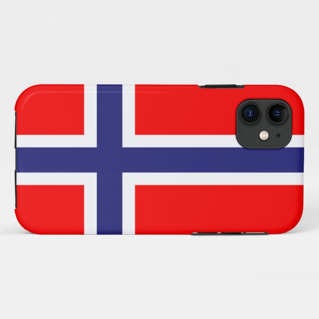 Norway flag Case-Mate iPhone case (Back (Horizontal))
