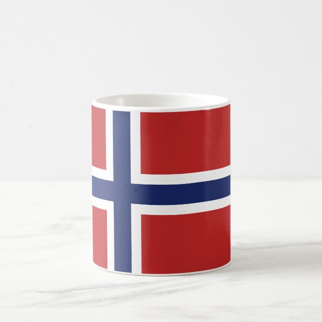 Norway Flag Coffee Mug (Center)