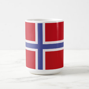 Norway flag coffee mug