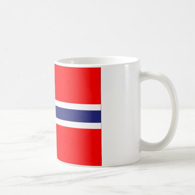 Norway flag coffee mug (Right)