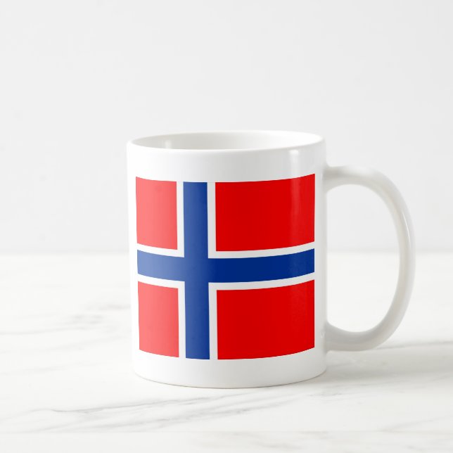 Norway flag coffee mug (Right)