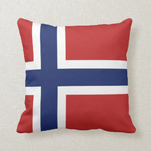 Norway Flag Cushion