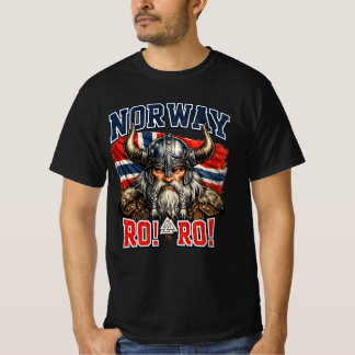 Norway Flag for Men Women Kids Norge Gift with Nor T-Shirt