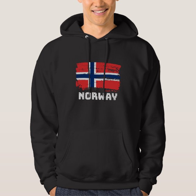 Norway Flag Hoodie (Front)