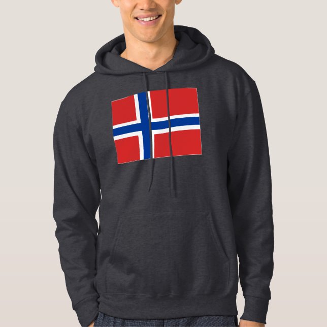 Norway Flag Hoodie (Front)