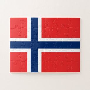 Norway Flag Jigsaw Puzzle