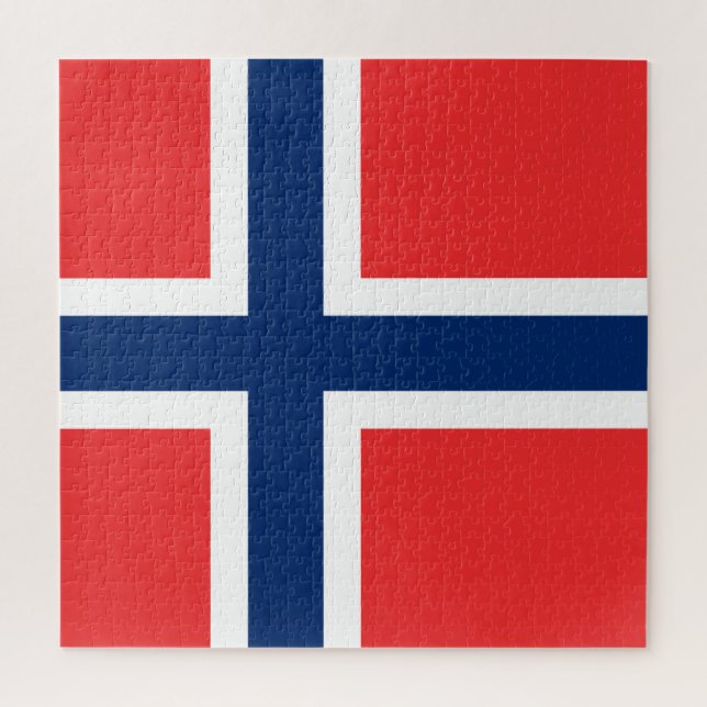 Norway Flag Jigsaw Puzzle (Vertical)