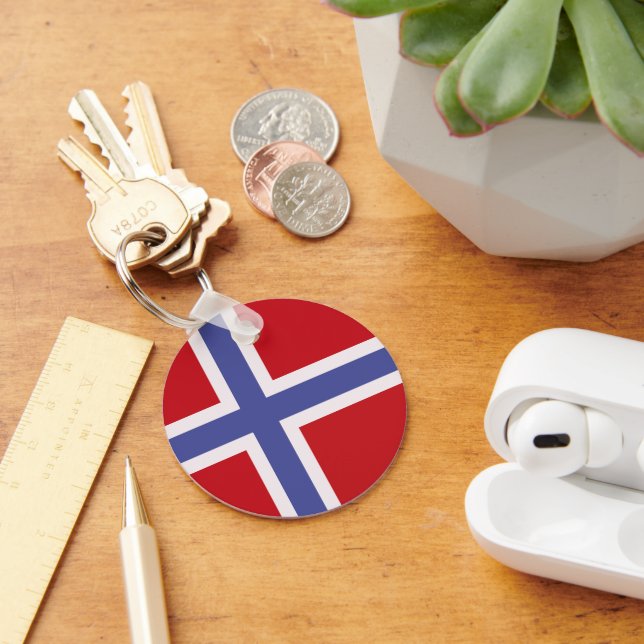 Norway flag key ring (Desk)