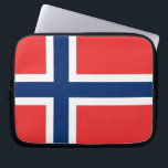 Norway Flag Laptop Sleeve<br><div class="desc">Add a touch of Norwegian pride to your tech accessories with our exclusive laptop sleeve featuring the flag of Norway! Crafted with meticulous attention to detail, this laptop sleeve is more than just a protective case; it’s a celebration of Norway’s rich heritage and cultural pride. The vibrant design prominently displays...</div>