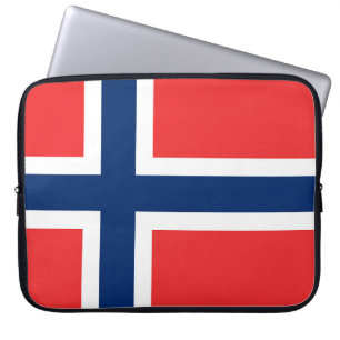 Norway Flag Laptop Sleeve