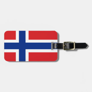 Norway Flag Luggage Tag