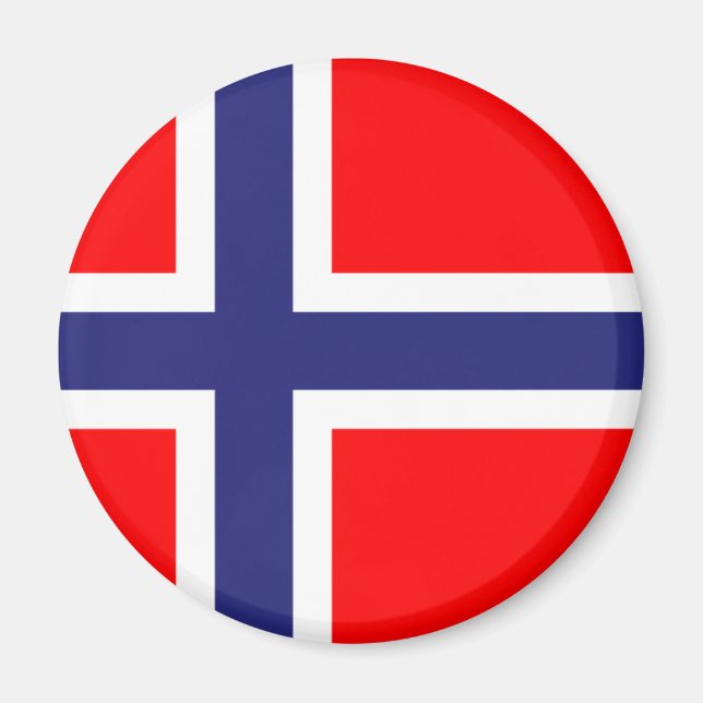 Norway flag magnet (Front)