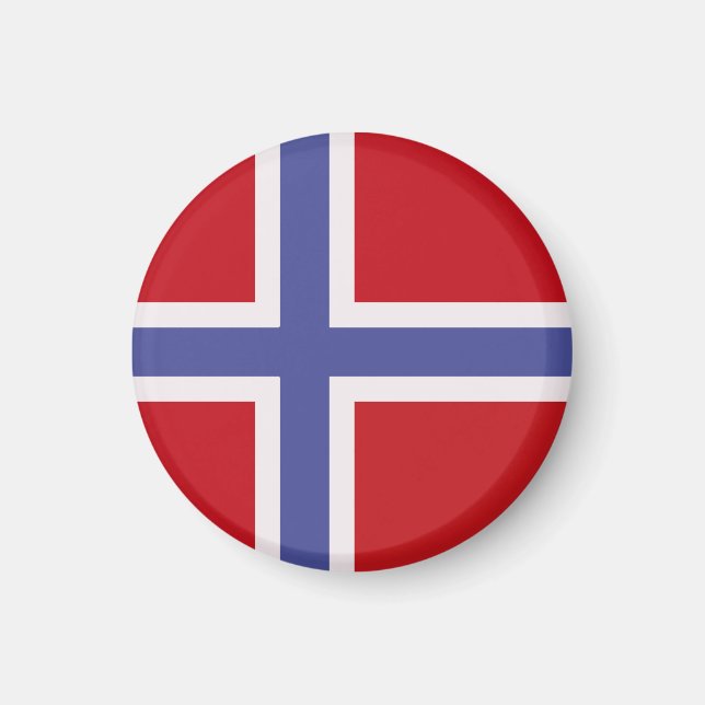 Norway flag magnet (Front)