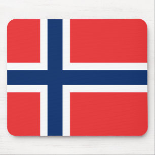 Norway Flag Mouse Pad